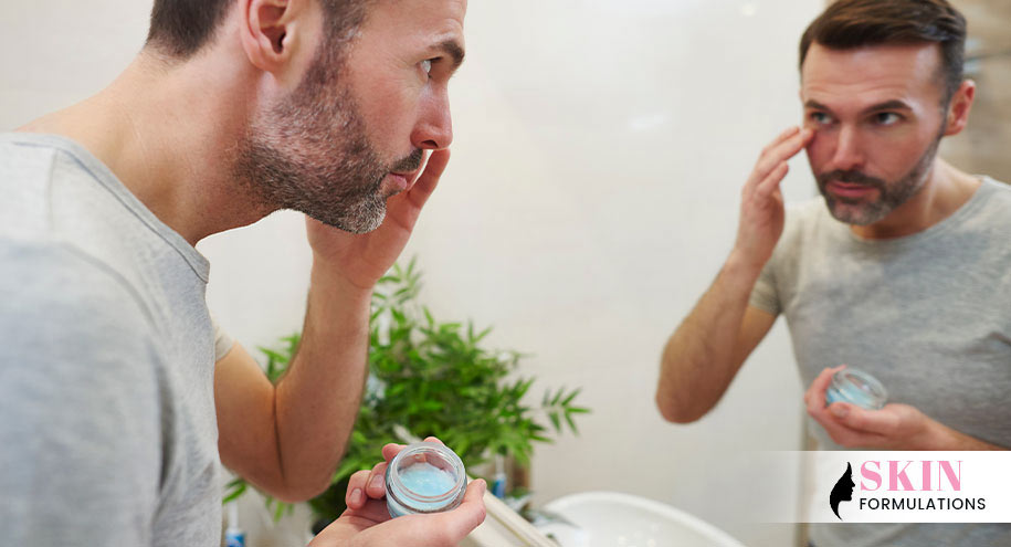 Men Use Under-Eye Cream