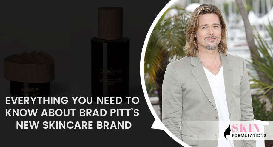 Brad Pitts New Skincare Brand